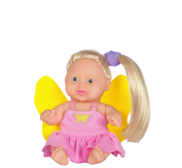 BONECA COLORIDA FADINHAS CX 23CM 711